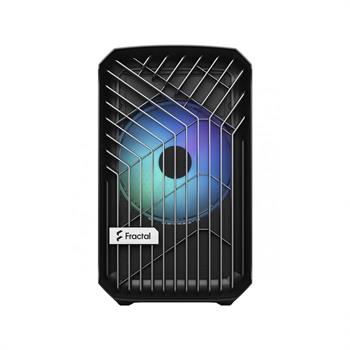کیس Torrent Nano RGB - Black TG Light Tint - 2