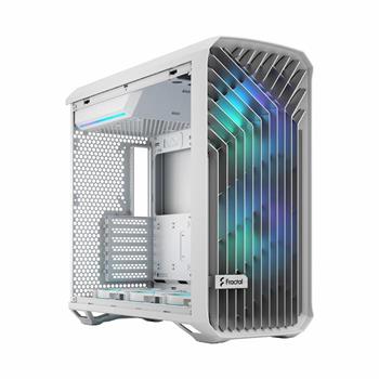 کیس Fractal Design Torrent RGB - White TG Clear Tint - 4
