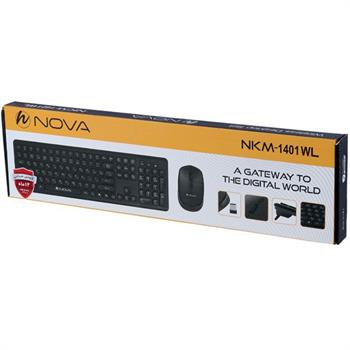 کیبورد و ماوس (کمبو) بی سیم نوا NKM-1401WL - 8