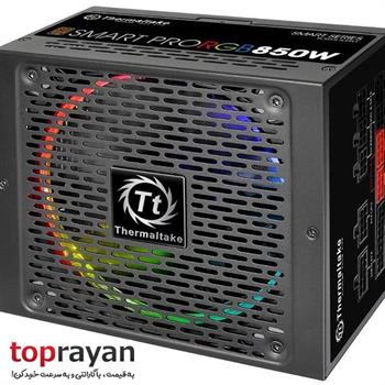 منبع تغذیه کامپیوتر ترمالتیک مدل Smart Pro RGB 850W Bronze - 3