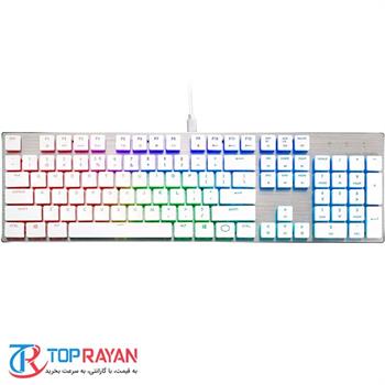 کیبورد گیمینگ کولرمستر مدل SK650 White - 2