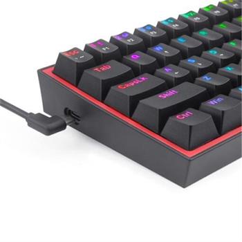 کیبورد مکانیکال گیمینگ ردراگون K616 FIZZ Pro Black RGB - 2