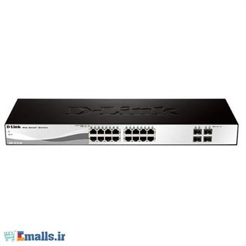 سوییچ 20 پورت و گیگابیتی دی-لینک مدل DGS-1210-20 با 16 پورت UTP و 4 پورت SFP - 9