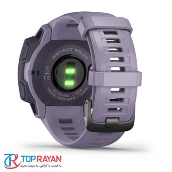 ساعت هوشمند گارمین مدل Instinct Solar Orchid با بند سیلیکونی - 8