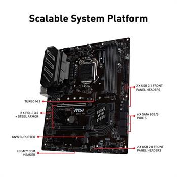 مادربرد ام اس ای Z390-A PRO - 4