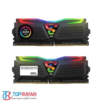 رم کامپیوتر ژل سری Super Luce RGB با حافظه 16 گیگابایت و فرکانس 3200 مگاهرتز - 2