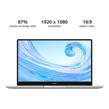 لپ تاپ 15.6 اینچ هوآوی مدل MateBook D15 BohrD پردازنده Core i5 1135G7 رم 8GB حافظه 512GB SSD گرافیک Full HD Intel IRIS XE - 17