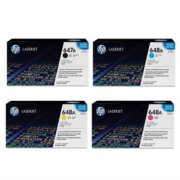 کارتریج ست چهار رنگ اچ پی مدل ۶۴۷A-۶۴۸A CMYK
