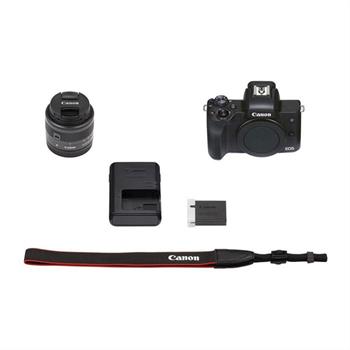 دوربین عکاسی دیجیتال کانن مدل EOS M50 Mark II kit به همراه لنز 15-45mm f/3.5-6.3 IS STM - 7