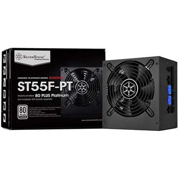 منبع تغذیه کامپیوتر سیلوراستون مدل Strider Platinum SST-ST۵۵F-PT
