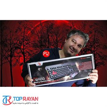 کیبورد و ماوس مخصوص بازی ای فور تک مدل Q-۱۱۰۰ - 7