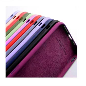 کاور silicone مناسب برای گوشی موبایل سامسونگ Galaxy S20 fe به همراه محافظ صفحه نمایش - 3