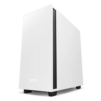 کیس ان زد ایکس تی NZXT H7 Matte White/Black - 3