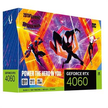 کارت گرافیک زوتک Gaming GeForce RTX 4060 Spider Man OC 8GB - 5
