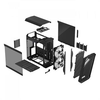 کیس Fractal Design Torrent Compact RGB - Black TG Light Tint - 9