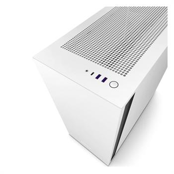 کیس ان زد ایکس تی NZXT H7 Matte White/Black - 4