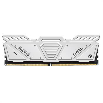 رم کامپیوتر DDR5 تک کاناله 4800 مگاهرتز CL40 گیل Polaris ظرفیت 16 گیگابایت سفید