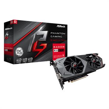 کارت گرافیک ازراک Phantom Gaming Radeon RX 590 GME 8G OC