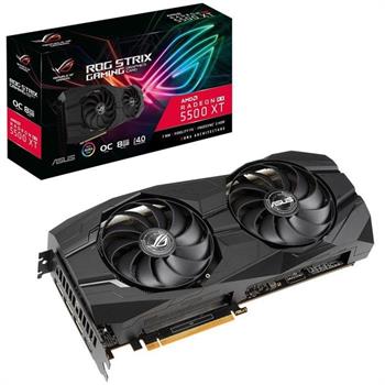 کارت گرافیک ایسوس مدل ROG-STRIX-RX5500XT-O۸G-GAMING با حافظه 8 گیگابایت