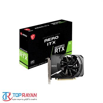 کارت گرافیک ام اس آی GeForce RTX 3060 Ti AERO ITX 8G OC LHR - 2