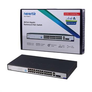 سوییچ 28 پورت نتربیت NGS-F1028P-A - 6