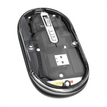 ماوس بی سیم گرین لاین مدل Transparent Mouse Lite - 5
