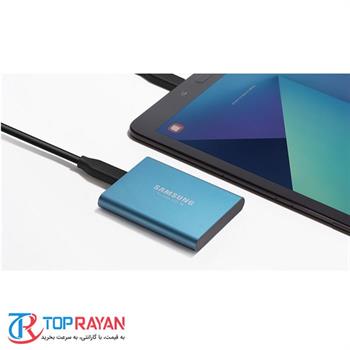 حافظه SSD قابل حمل سامسونگ مدل T5 ظرفیت 250 گیگابایت - 9