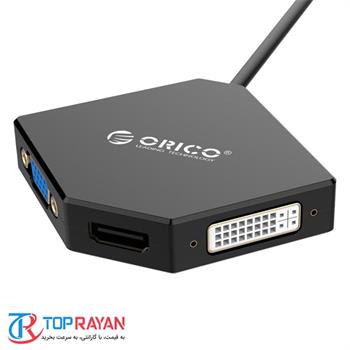 مبدل Mini DisplayPort به VGA,HDMI,DVI اوریکو مدل DMP-HDV۳S - 4