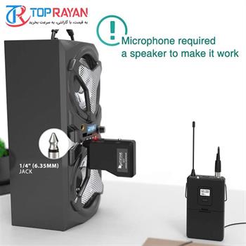 میکروفون بی سیم فای فاین مدل k037b - 4