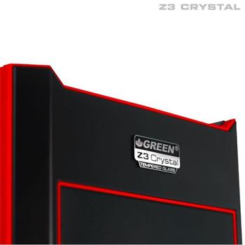 کیس گرین مدل زد 3 کریستال قرمز - 2