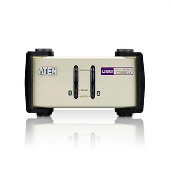 کی وی ام سوئیچ 2 پورت PS/2-USB VGA آتن CS82U - 3