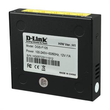 سوییچ دسکتاپ 5 پورت گیگابیتی دی-لینک مدل DGS-F105 - 3