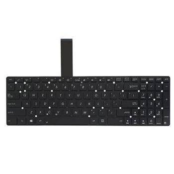 کیبورد لپ تاپ ایسوس K55V مشکی اینترکوچک بدون فریم