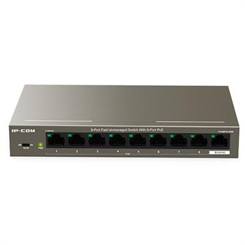 F1109P-8-102W 9 Port Fast Unmanaged Switch With 8 Port PoE
