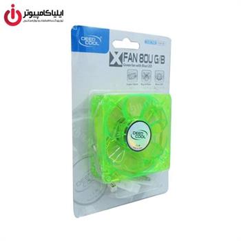 فن کیس دیپ کول 8x8 سانتی متری LED دار  - 2
