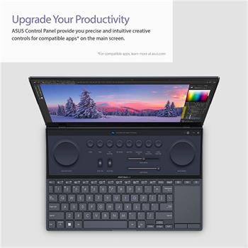 لپ تاپ 14.5 اینچی ایسوس مدل ZenBook Pro Duo 14 UX8402ZE پردازنده Core i7 12700H رم 16GB حافظه 1TB SSD گرافیک4GB RTX3050Ti - 12