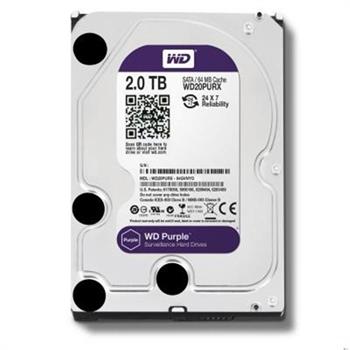 هارددیسک ظرفیت 2 ترابایت اینترنال بنفش وسترن دیجیتال - 3