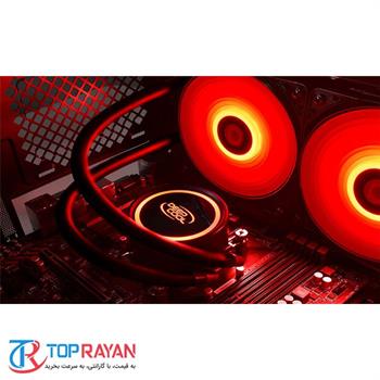 خنک کننده پردازنده دیپ کول مدل GAMMAXX L240T RED - 5