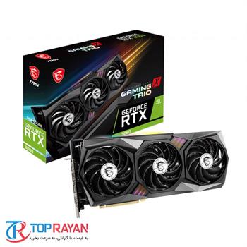 کارت گرافیک ام اس آی GeForce RTX 3060 GAMING X TRIO 12G - 4