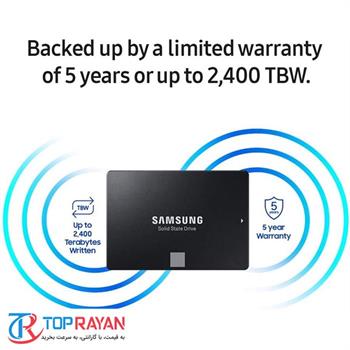 حافظه SSD اینترنال سامسونگ مدل EVO 860 2.5 Inch SATA III با ظرفیت 2 ترابایت - 3