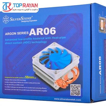 خنک کننده پردازنده سیلوراستون مدل Argon SST-AR06 - 16