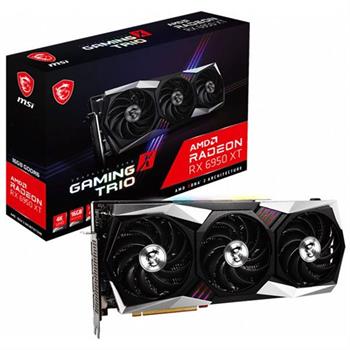 کارت گرافیک ام اس آی مدل RX 6950 XT GAMING X TRIO 16GB حافظه 16 گیگابایت