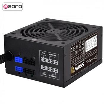 منبع تغذیه کامپیوتر سیلوراستون مدل Essential SST-ET۵۵۰-HG - 2