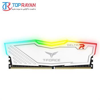 رم دسکتاپ DDR4 تک کاناله 3200 مگاهرتز CL16 تیم گروپ مدل T-Force Delta RGB ظرفیت 8 گیگابایت - 2