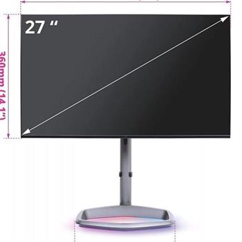 مانیتور گیمینگ 27 اینچ فلت کولرمستر مدل GM27 FQS ARGB - 4