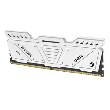 رم کامپیوتر DDR5 تک کاناله 4800 مگاهرتز CL40 گیل Polaris ظرفیت 16 گیگابایت سفید - 5