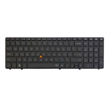 کیبورد لپ تاپ اچ پی EliteBook 8770W مشکی-با موس-با فریم - 2
