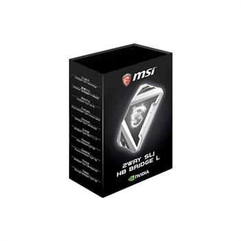 MSI 2WAY SLI HB BRIDGE L SILVER for Video Card - 8