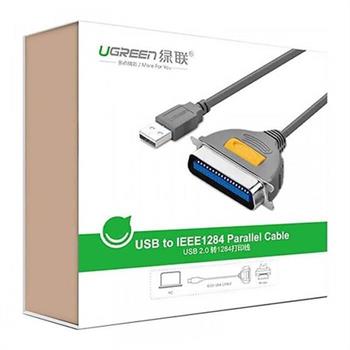 کابل تبدیل 1.5 متری USB به IEEE1284 Parallel (پرینتر) یوگرین مدل CR124 - 2