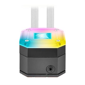 خنک کننده مایع پردازنده کورسیر Corsair iCUE H150i ELITE CAPELLIX White - 2